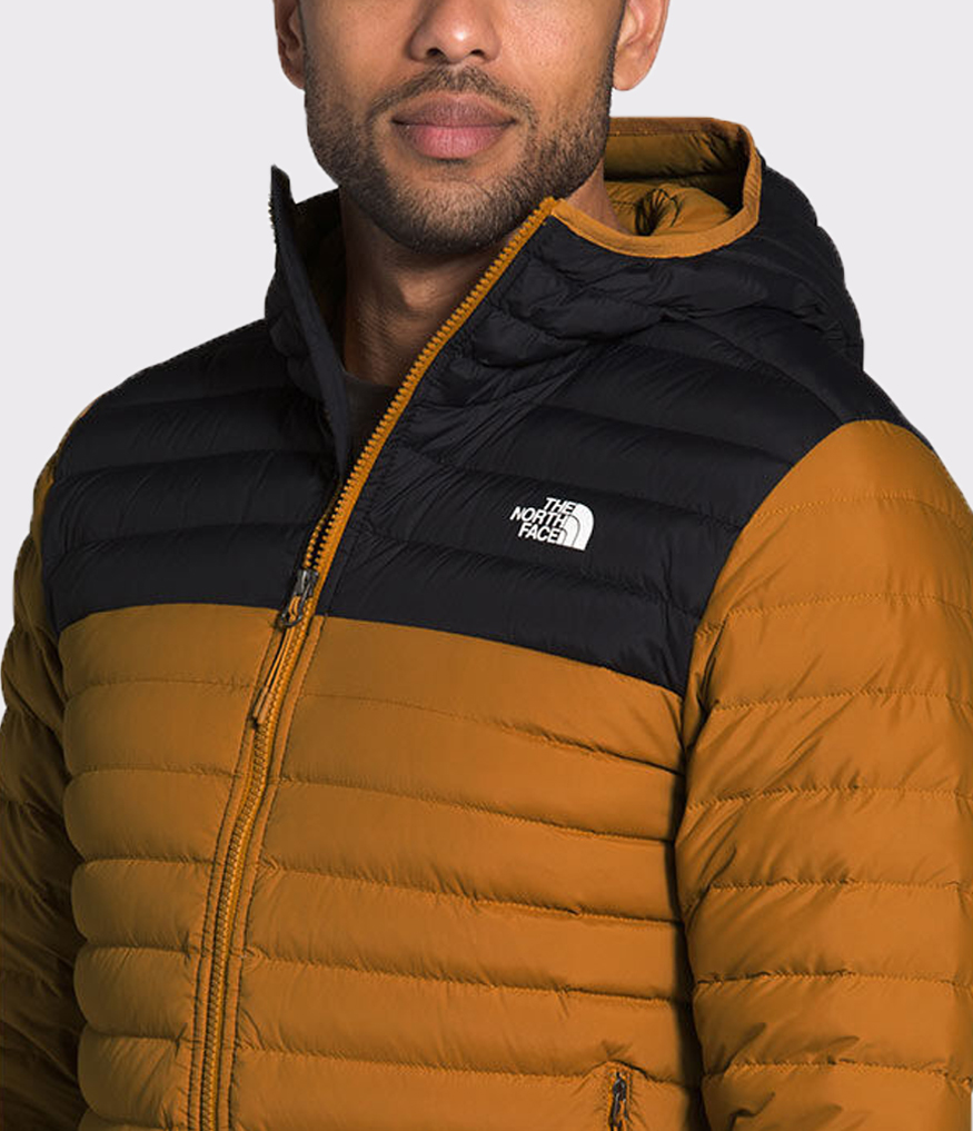 Men's Stretch Down Hoodie Jacket - Image 9