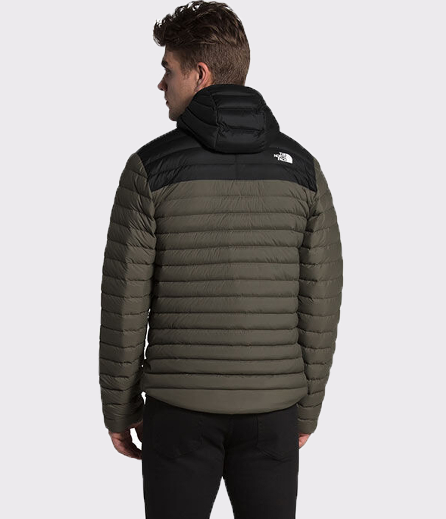 Men's Stretch Down Hoodie Jacket - Image 4