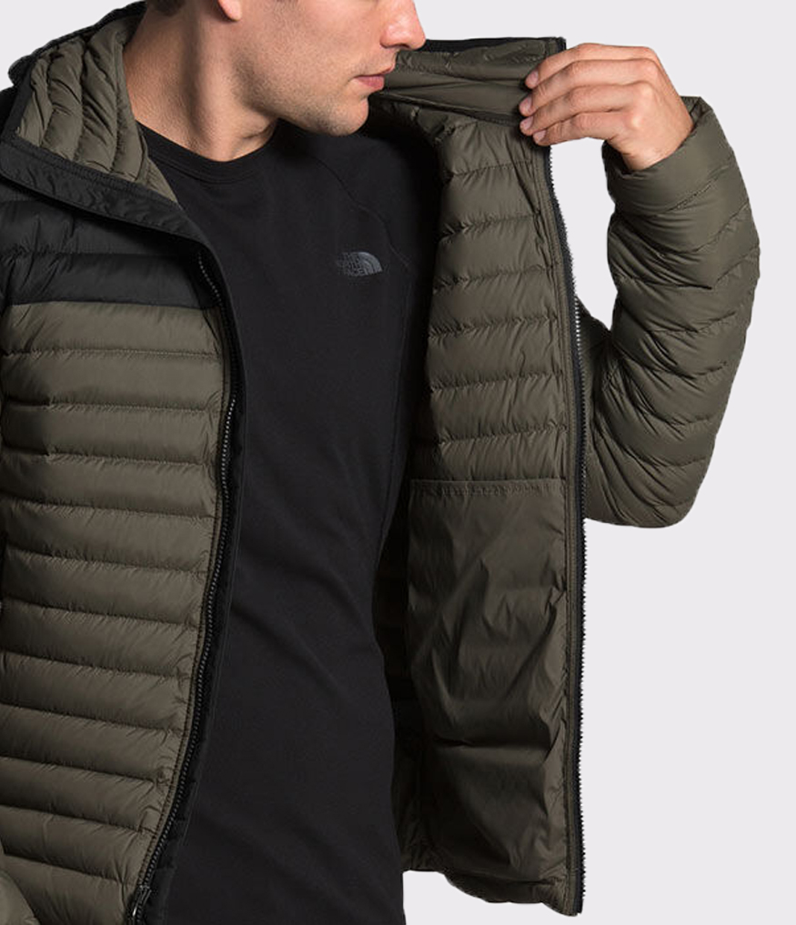 Men's Stretch Down Hoodie Jacket - Image 6