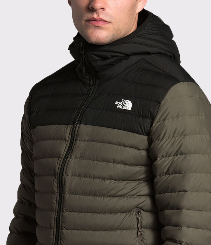 Men's Stretch Down Hoodie Jacket - Image 5