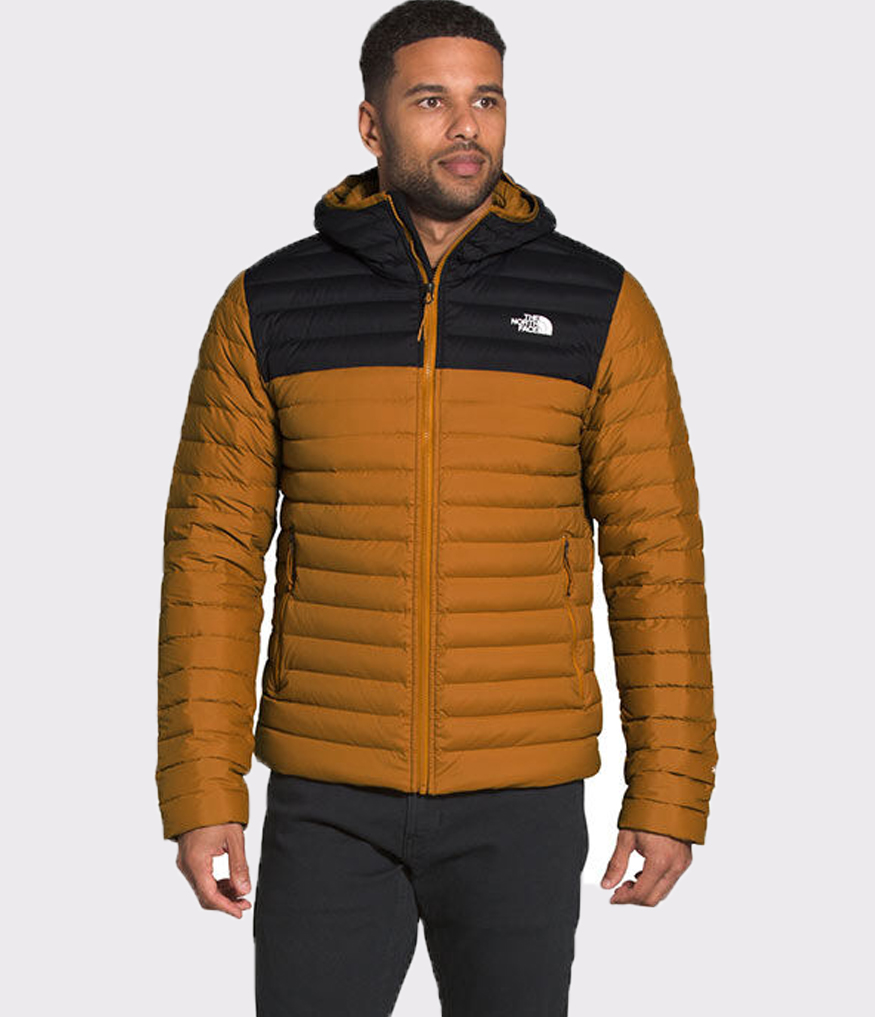 Men's Stretch Down Hoodie Jacket - Image 2
