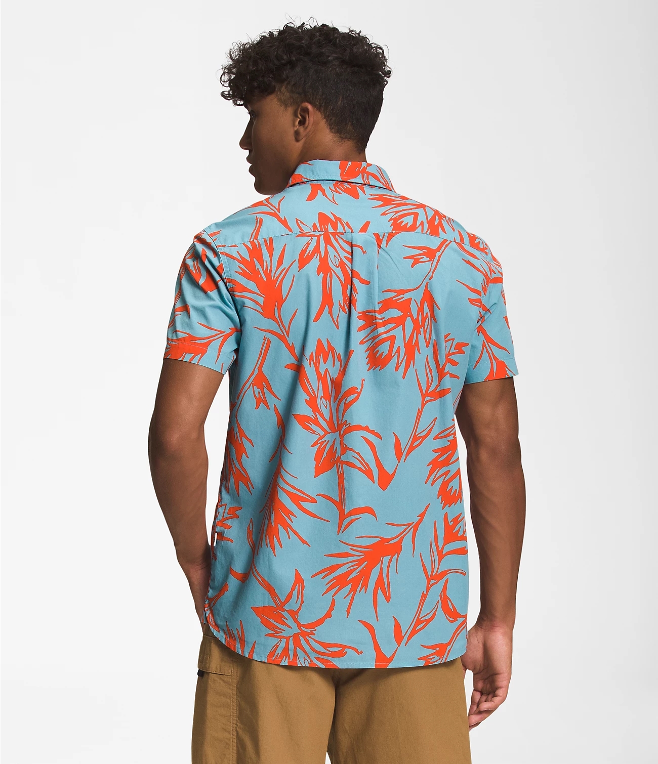 Men’s Short-Sleeve Baytrail Pattern Shirt - Image 2