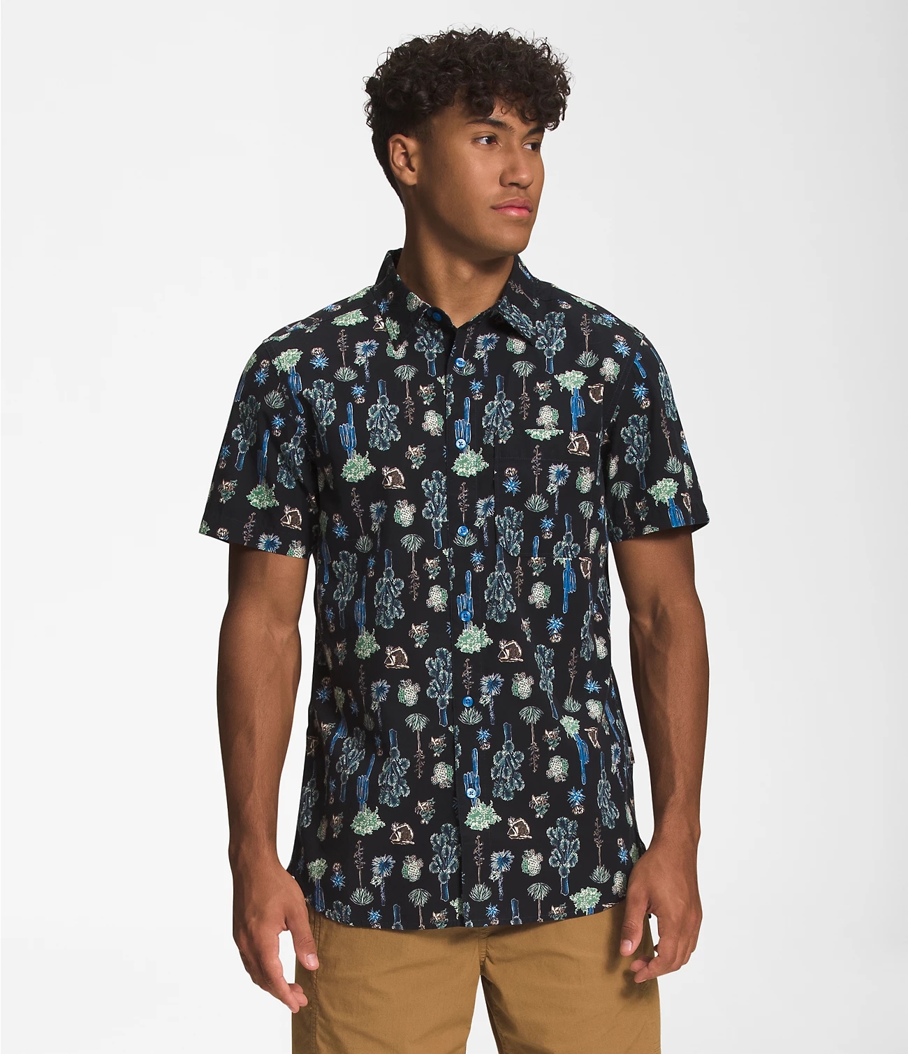 Men’s Short-Sleeve Baytrail Pattern Shirt - Image 7