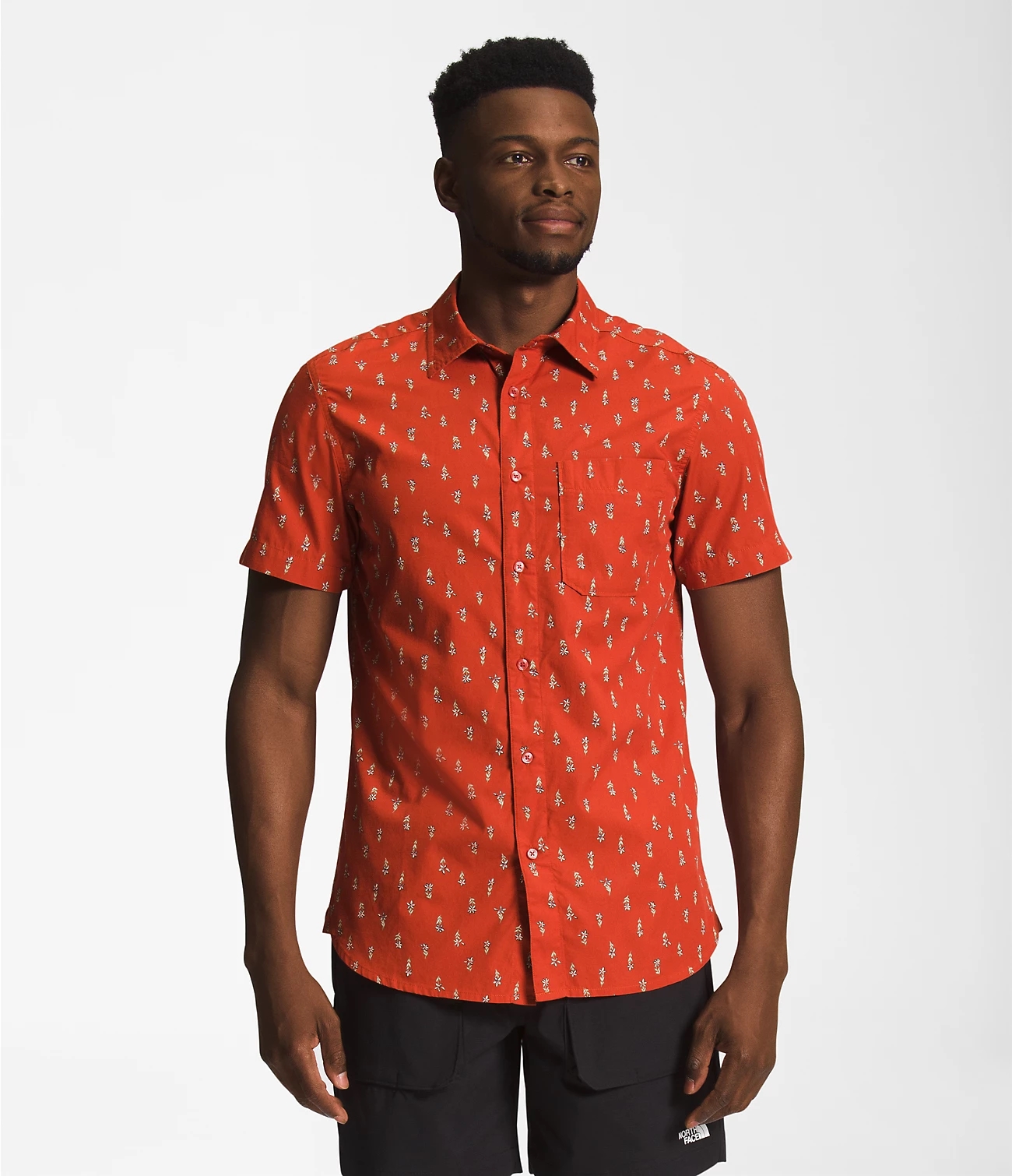 Men’s Short-Sleeve Baytrail Pattern Shirt - Image 4