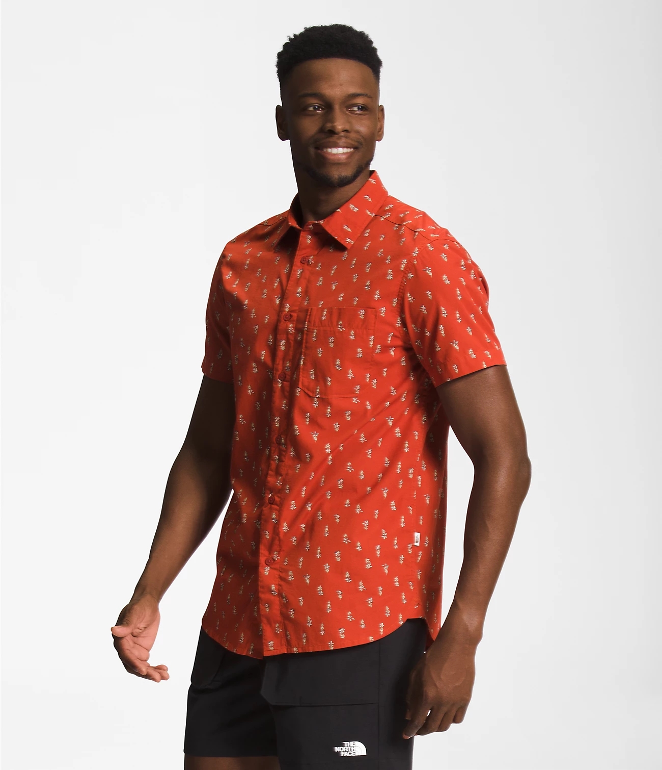 Men’s Short-Sleeve Baytrail Pattern Shirt - Image 6